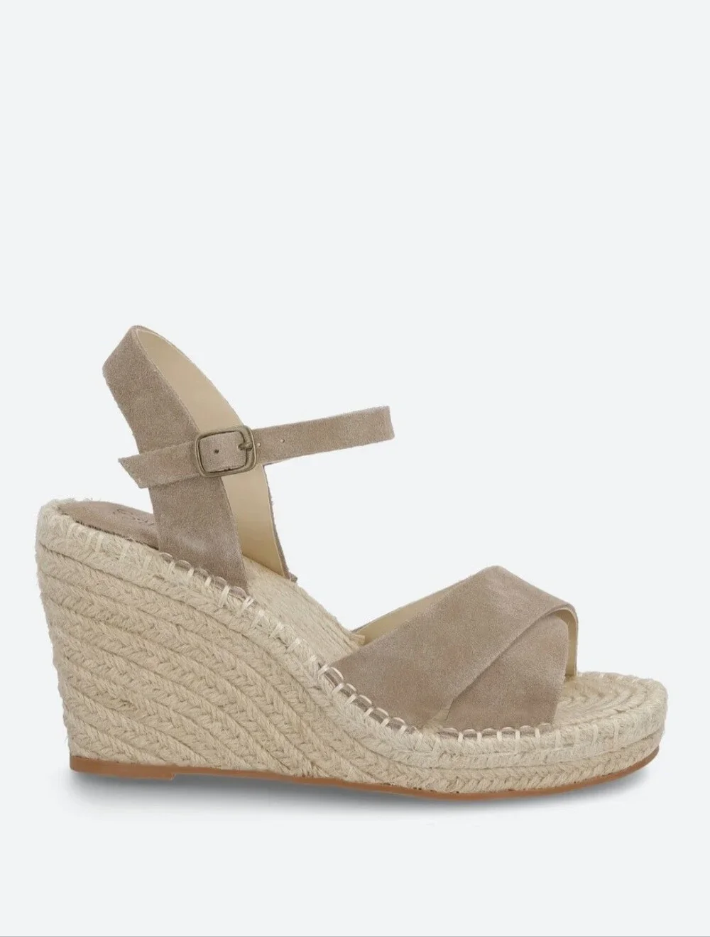 Claim to Fame Suede Wedge Sandal
